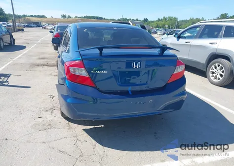 2012 Honda Civic Ex из США, поврежденный, VIN 2HGFB2F89CH502570